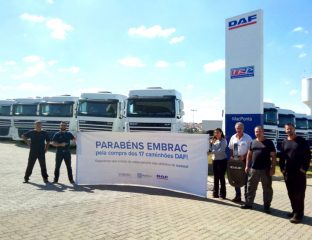 DAF entrega caminhão de número nove mil