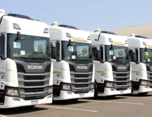 Grupo Pra Frente Brasil amplia frota com 92 caminhões Scania