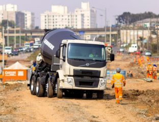 Portal Estrada - Volvo inova no setor de construção com caminhão ainda mais leve e eficaz