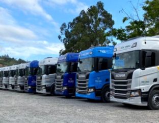 Portal Estrada - Posto Bem Vindo amplia frota com 32 novos caminhões Scania
