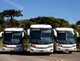 Portal Estrada - RCR compra de 123 ônibus Marcopolo Paradiso e Ideale