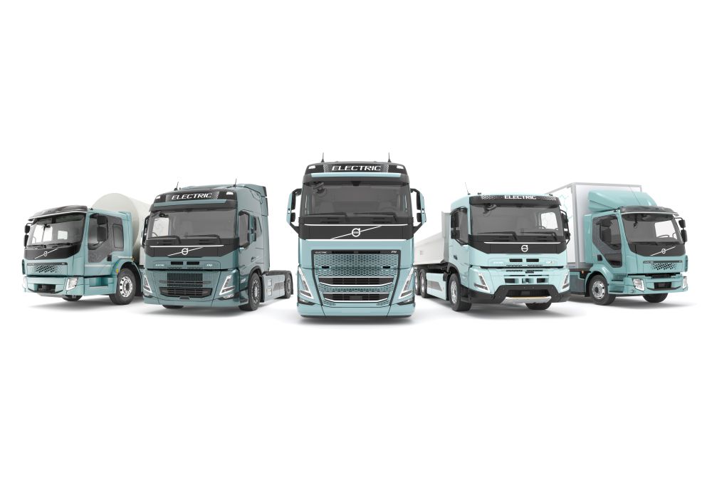 Portal Estrada - Volvo anuncia linha completa de caminhões elétricos na Europa em 2021