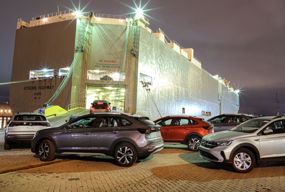 Portal Estrada - Volkswagen dá início à exportação do Nivus para a Argentina
