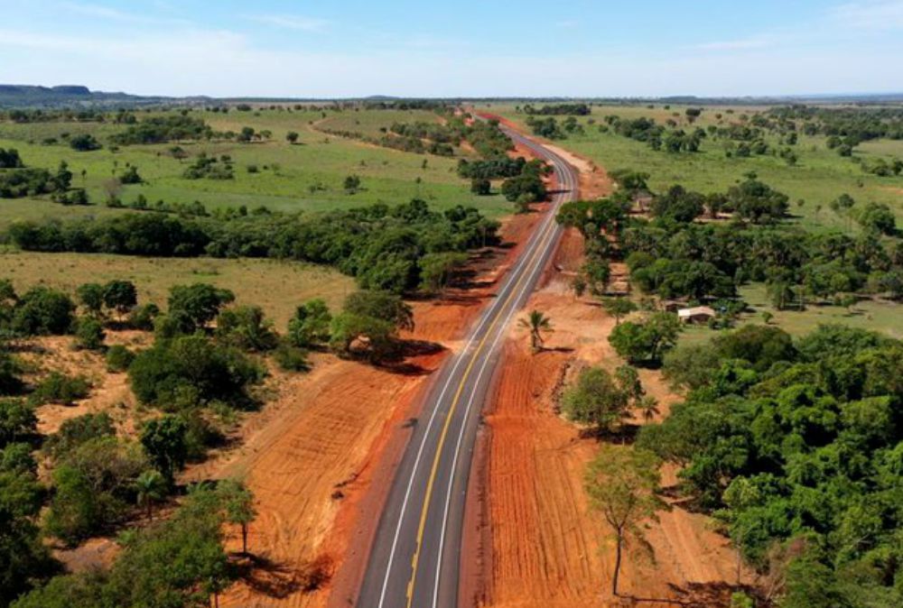 Portal Estrada - DNIT entrega 21,4 quilômetros de pavimentação na BR-419/MS