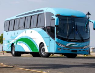 Portal Estrada - Mercedes-Benz e Comil entregam ônibus rodoviário para Costa Rica