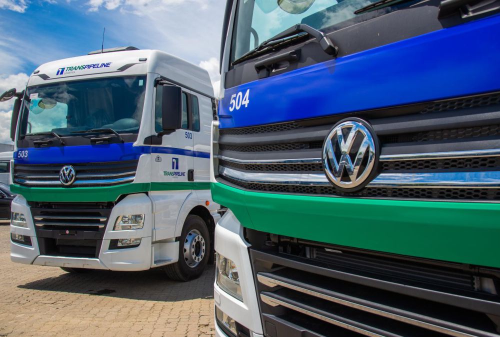 Portal Estrada - Transpipeline recebe os primeiros 120 caminhões VW Meteor para o transporte de GNL