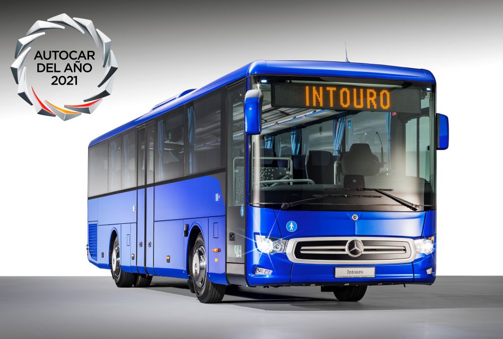 Portal Estrada - Novo Intouro da Mercedes-Benz é eleito ônibus de turismo do ano na Espanha