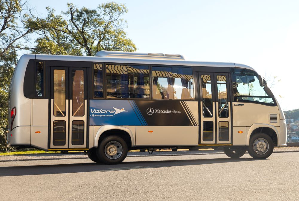 Mercedes-Benz e Volare lançam novo micro-ônibus urbano em El Salvador