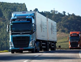 GT Minas amplia frota com 20 caminhões Volvo pelo quarto ano