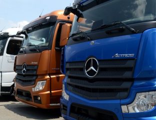 Portal Estrada - Mercedes-Benz lidera a venda de caminhões no Sul e promove test-drive